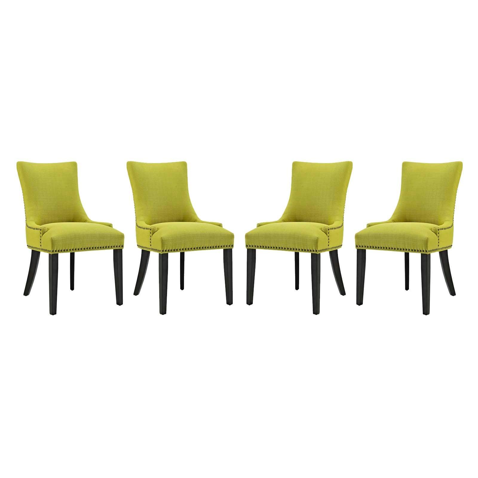Modway Marquis Dining Chair Fabric Set of 4 FredCo