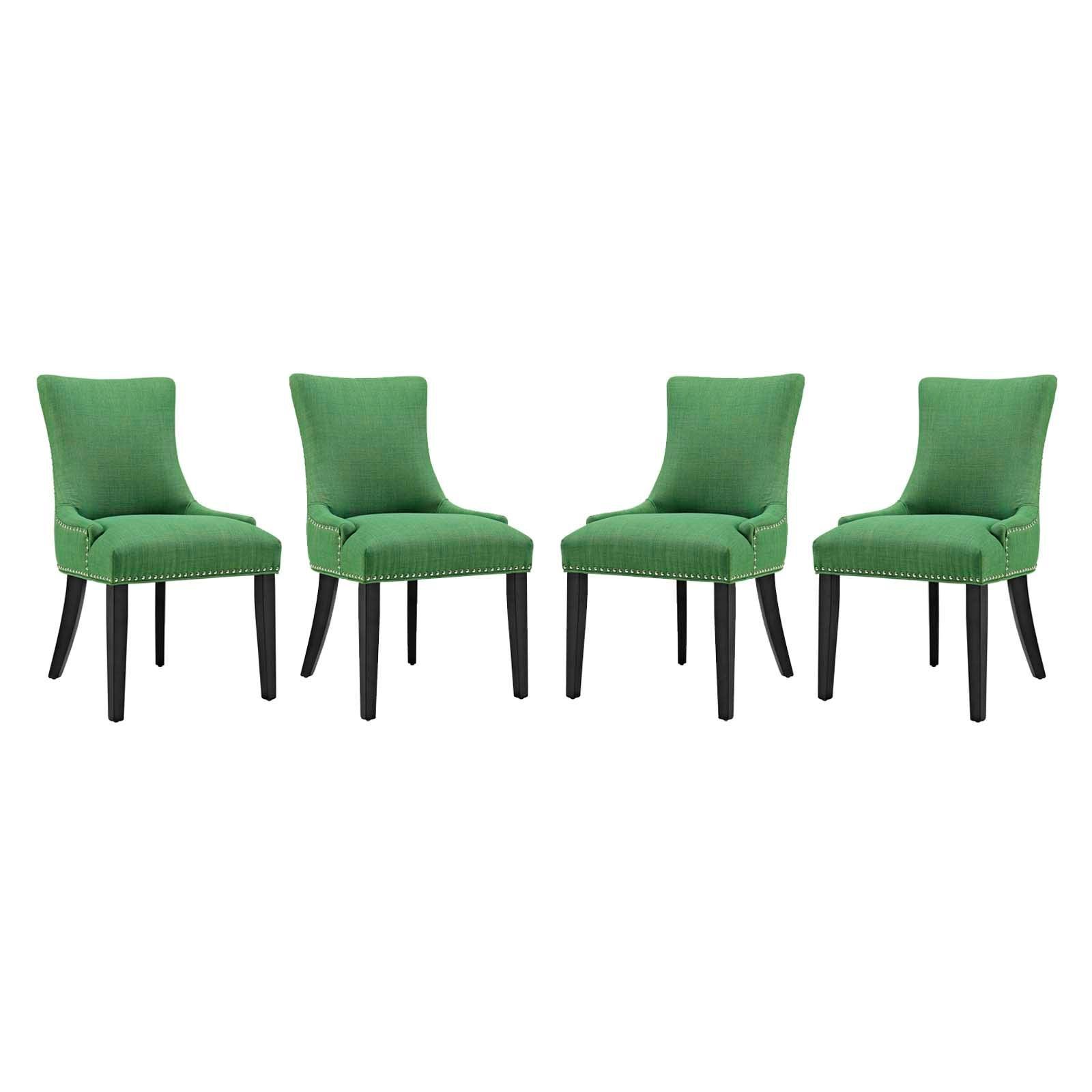 Modway Marquis Dining Chair Fabric Set of 4 FredCo