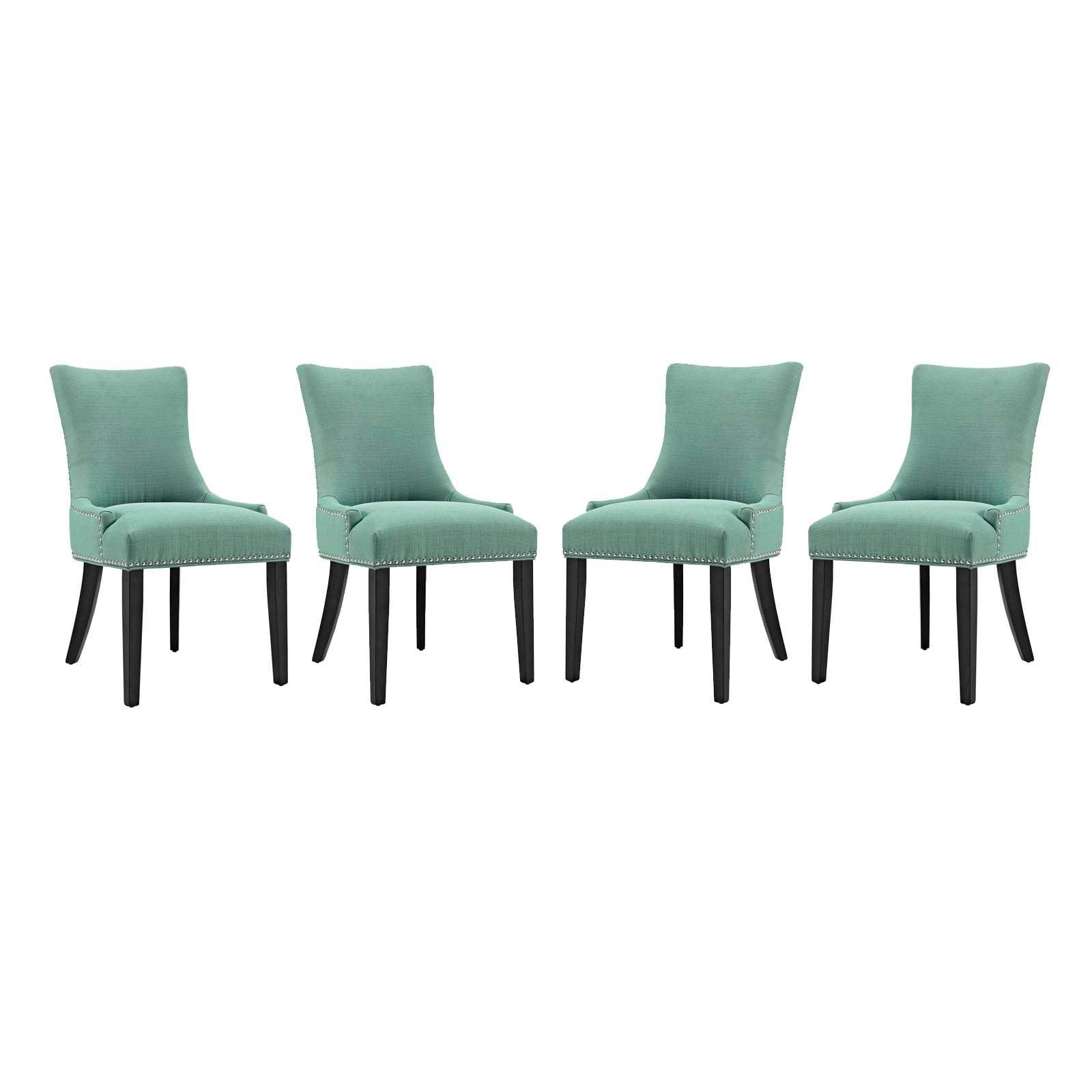 Modway Marquis Dining Chair Fabric Set of 4 FredCo