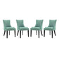 Modway Marquis Dining Chair Fabric Set of 4 FredCo