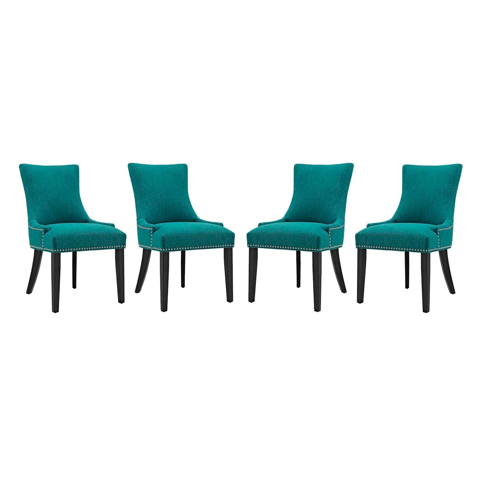 Modway Marquis Dining Chair Fabric Set of 4 FredCo