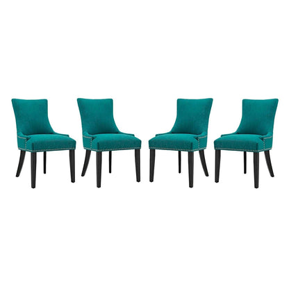 Modway Marquis Dining Chair Fabric Set of 4 FredCo