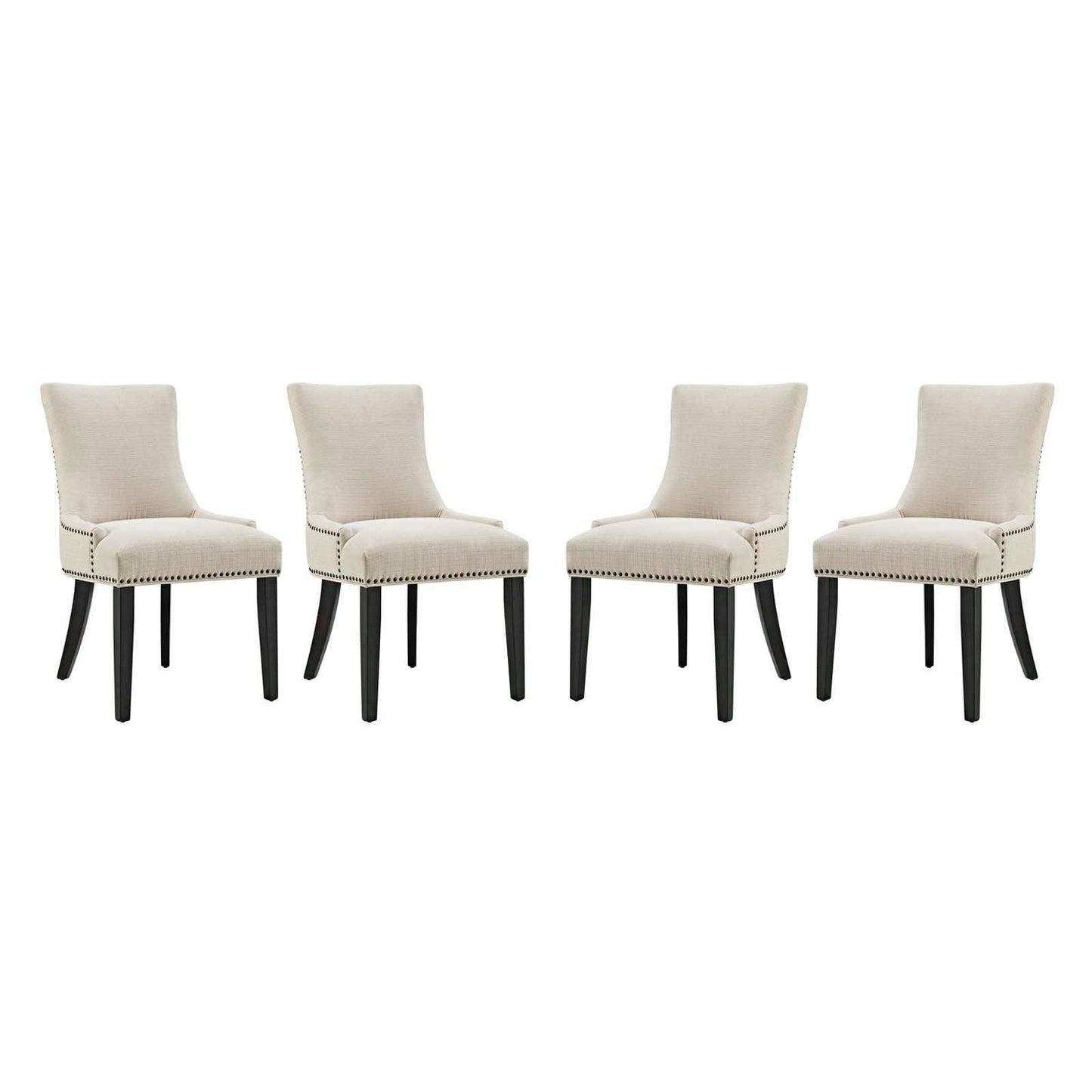 Modway Marquis Dining Chair Fabric Set of 4 FredCo