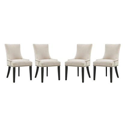 Modway Marquis Dining Chair Fabric Set of 4 FredCo