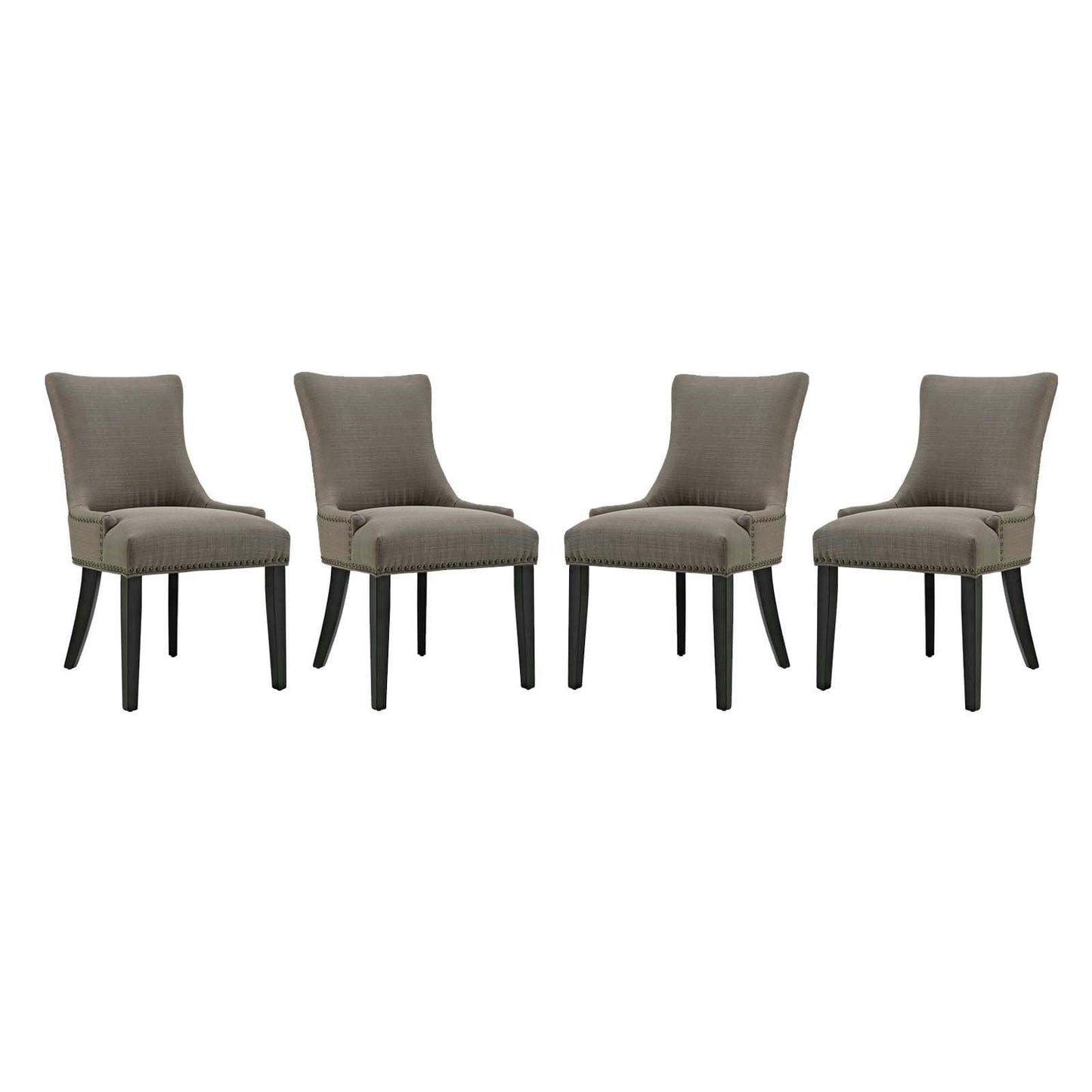 Modway Marquis Dining Chair Fabric Set of 4 FredCo