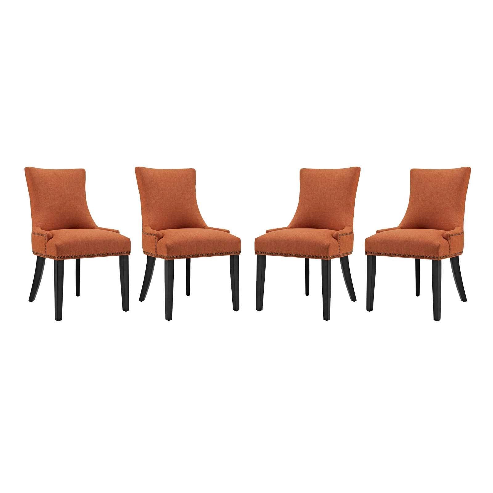 Modway Marquis Dining Chair Fabric Set of 4 FredCo