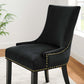 Modway Marquis Performance Velvet Dining Chairs - Set of 2 FredCo