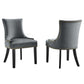 Modway Marquis Performance Velvet Dining Chairs - Set of 2 FredCo