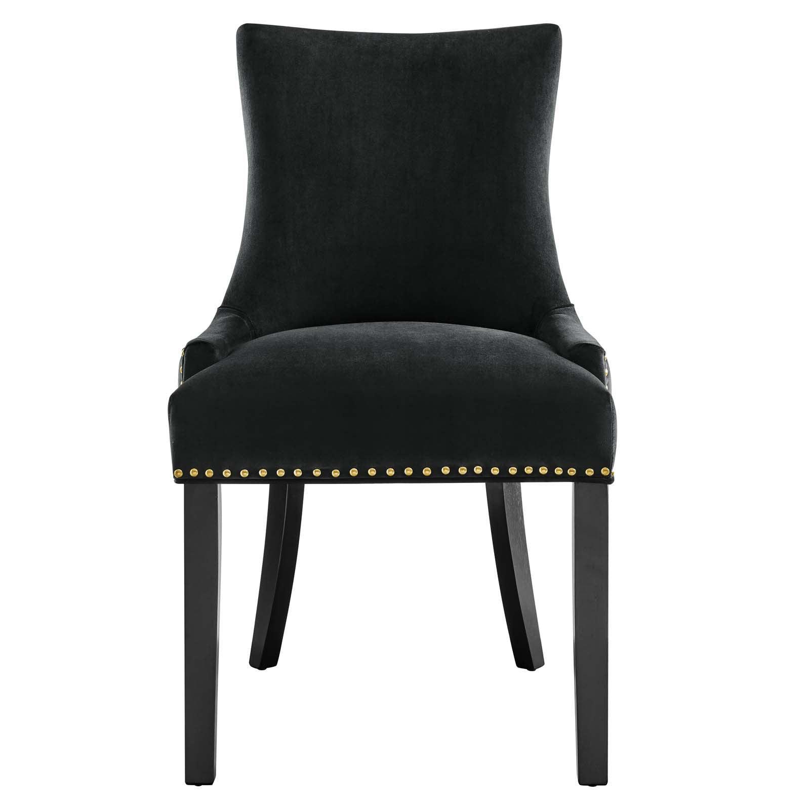 Modway Marquis Performance Velvet Dining Chairs - Set of 2 FredCo