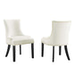 Modway Marquis Performance Velvet Dining Chairs - Set of 2 FredCo