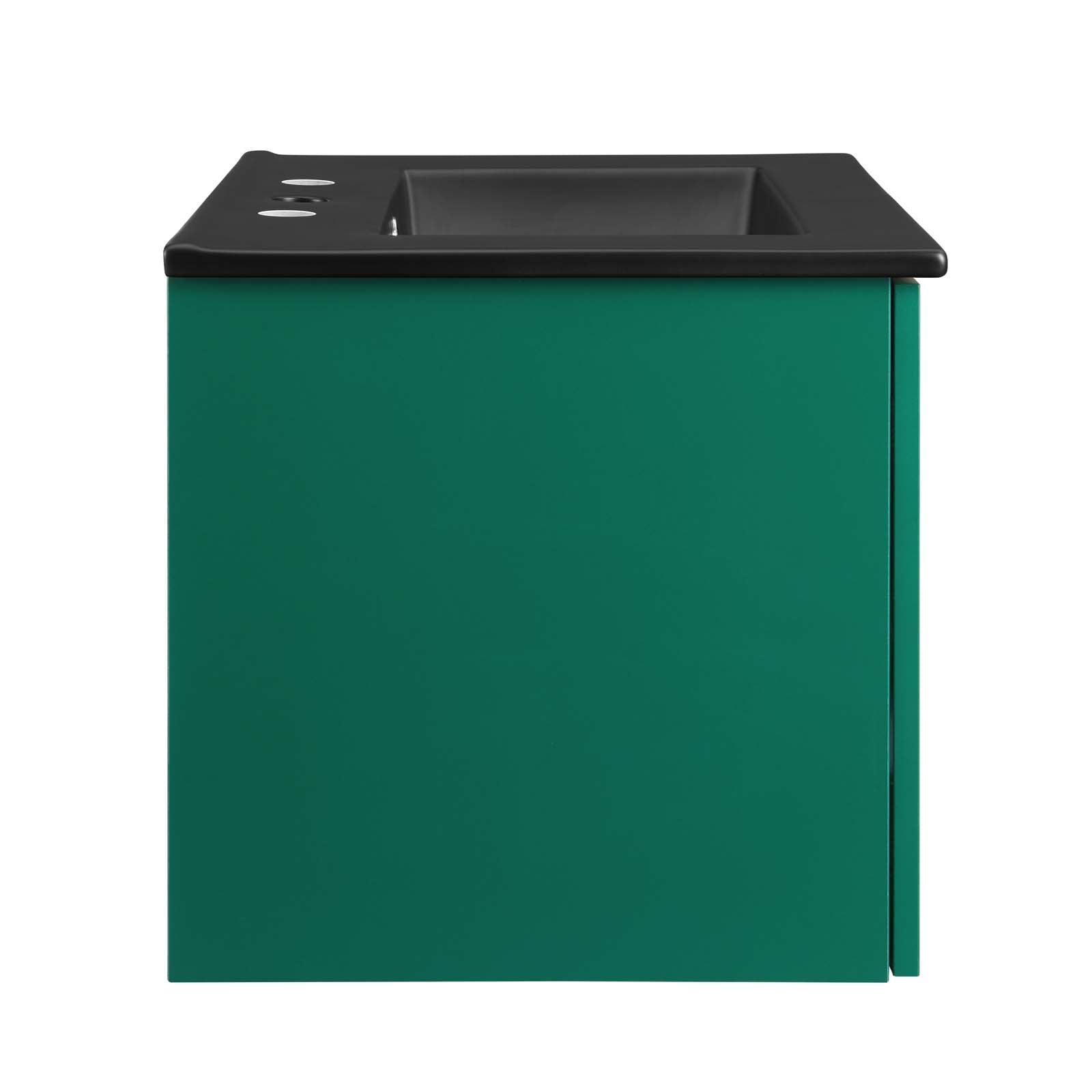 Modway Maybelle 24" Wall-Mount Bathroom Vanity FredCo