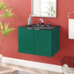 Modway Maybelle 24" Wall-Mount Bathroom Vanity FredCo