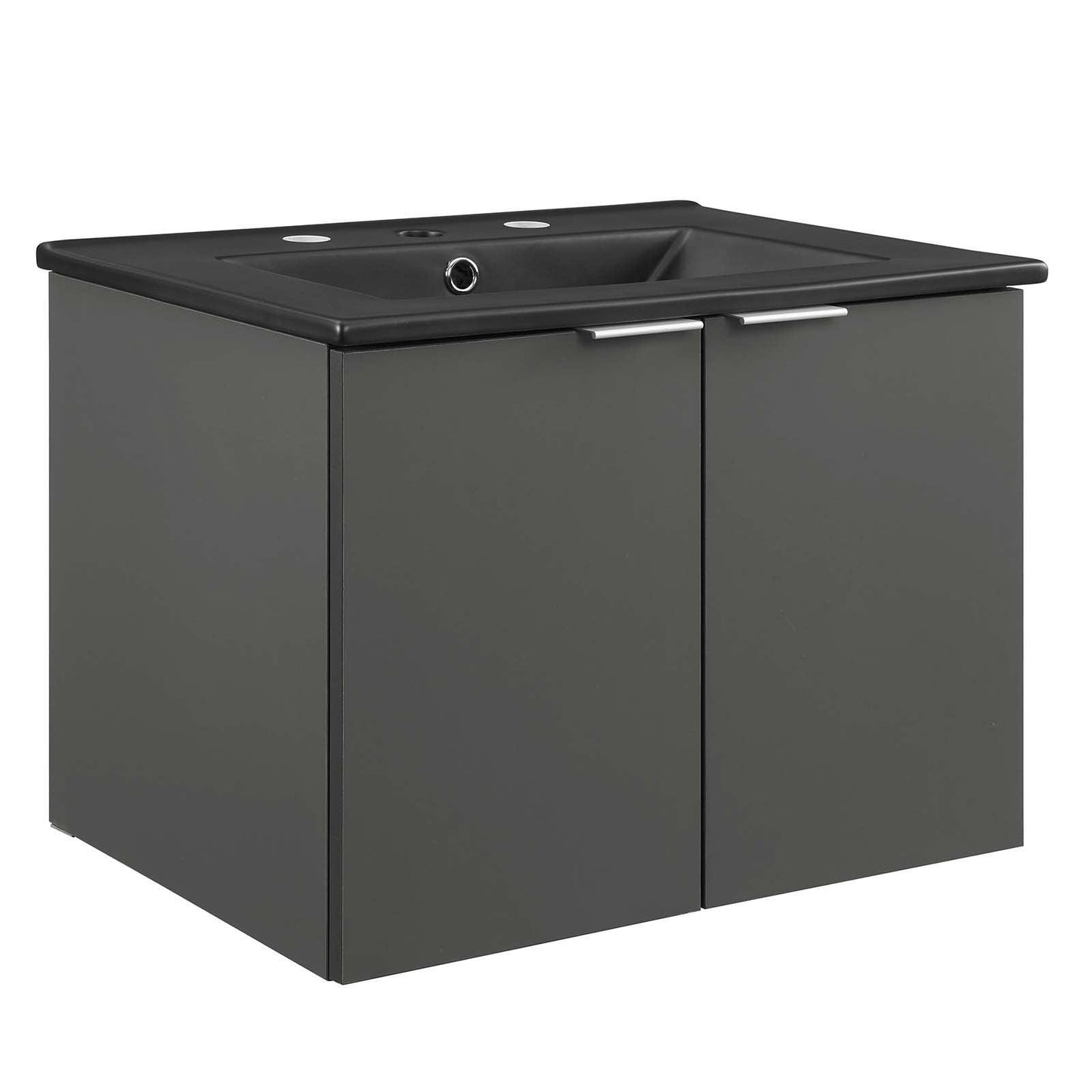 Modway Maybelle 24" Wall-Mount Bathroom Vanity FredCo