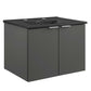 Modway Maybelle 24" Wall-Mount Bathroom Vanity FredCo