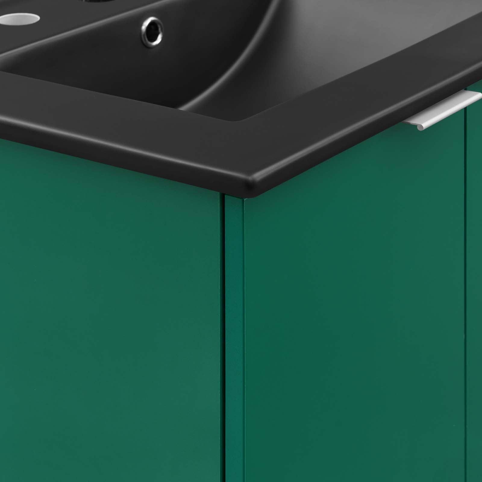 Modway Maybelle 24" Wall-Mount Bathroom Vanity FredCo