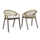 Modway Meadow Outdoor Patio Dining Chairs Set of 2 FredCo