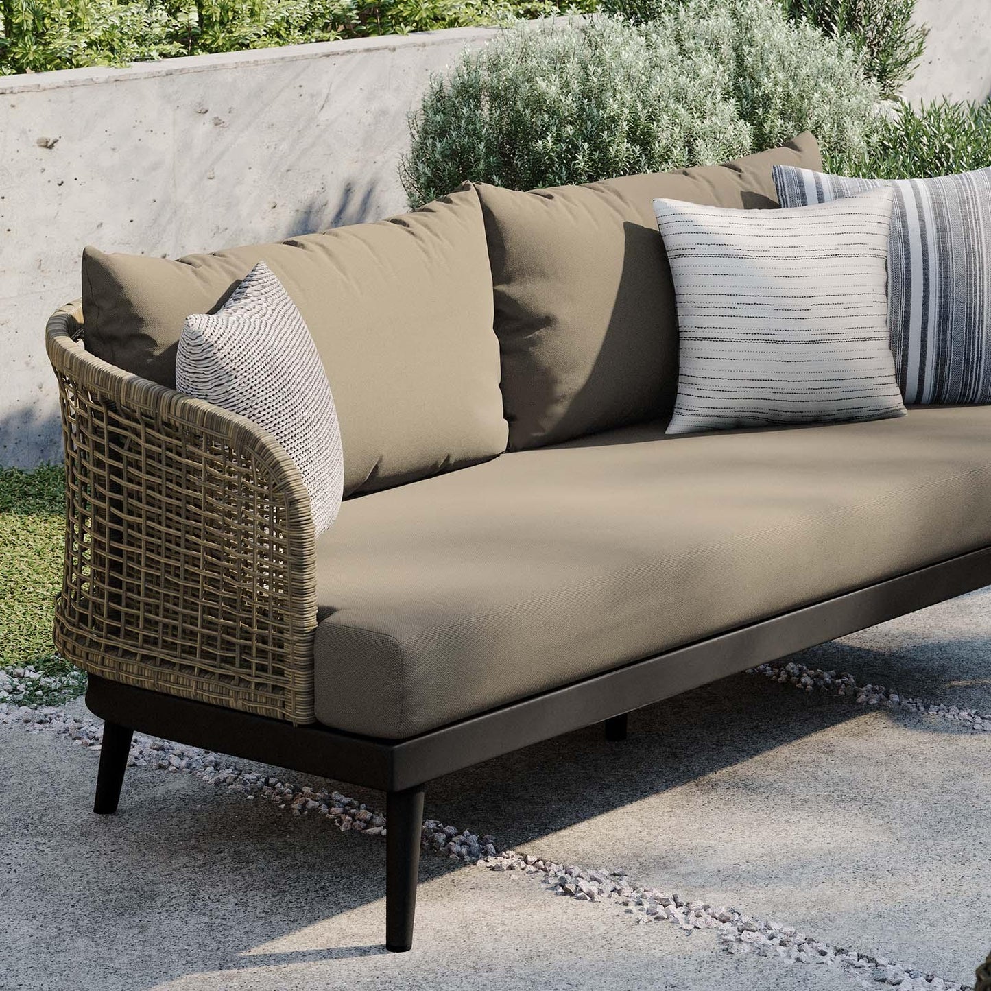Modway Meadow Outdoor Patio Sofa FredCo