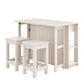 Modway Meadowbrook 3-Piece Kitchen Island and Stool Set FredCo