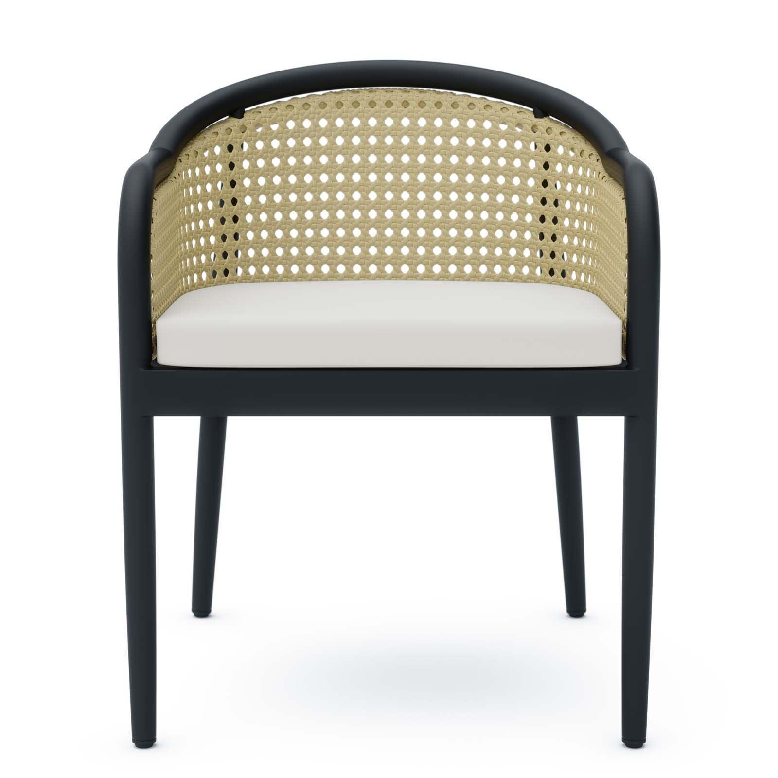 Modway Melbourne Outdoor Patio Dining Armchair FredCo