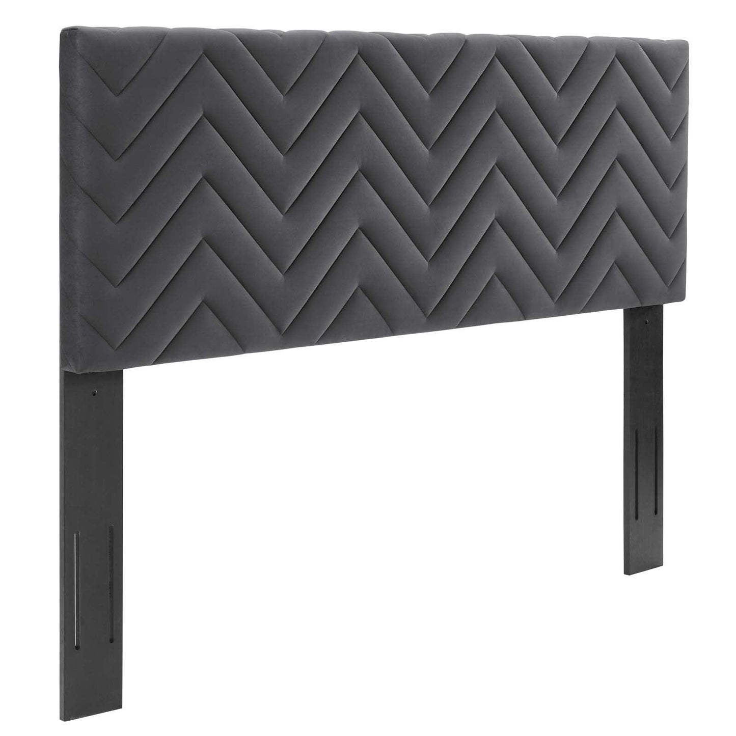 Modway Mercy Chevron Tufted Performance Velvet Full/Queen Headboard FredCo