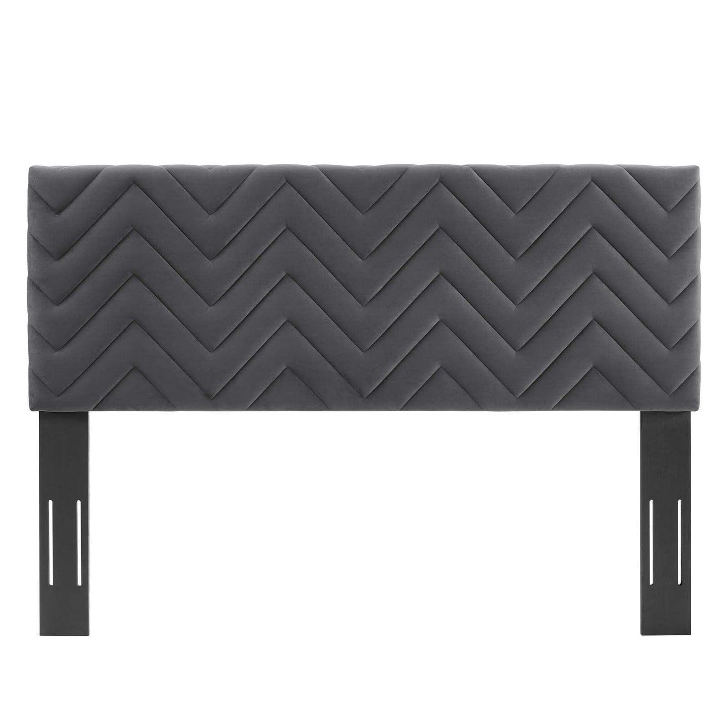 Modway Mercy Chevron Tufted Performance Velvet Full/Queen Headboard FredCo
