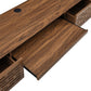 Modway Merit 60" Wall Mount Wood Office Desk FredCo