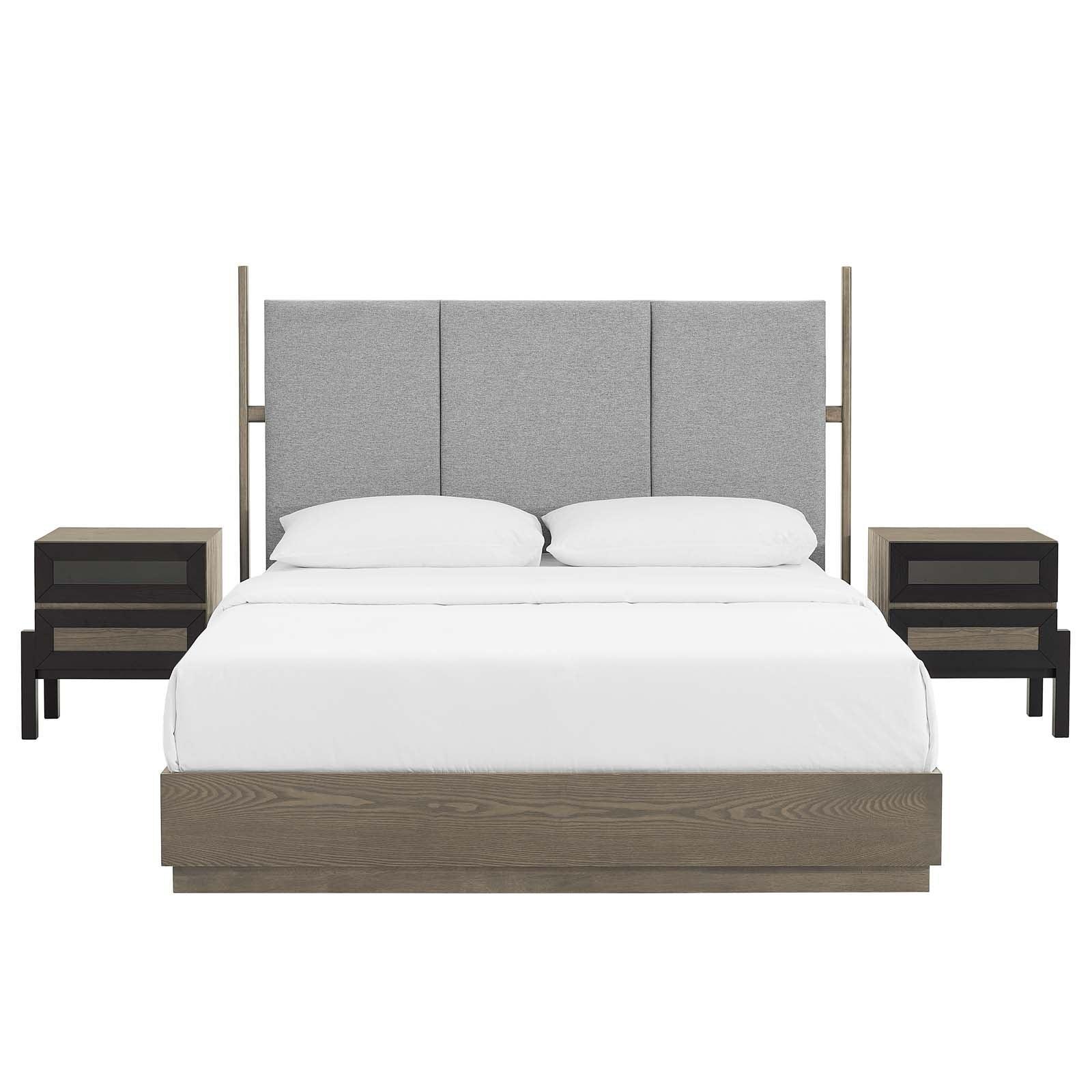 Modway Merritt 3 Piece Queen Bedroom Set FredCo