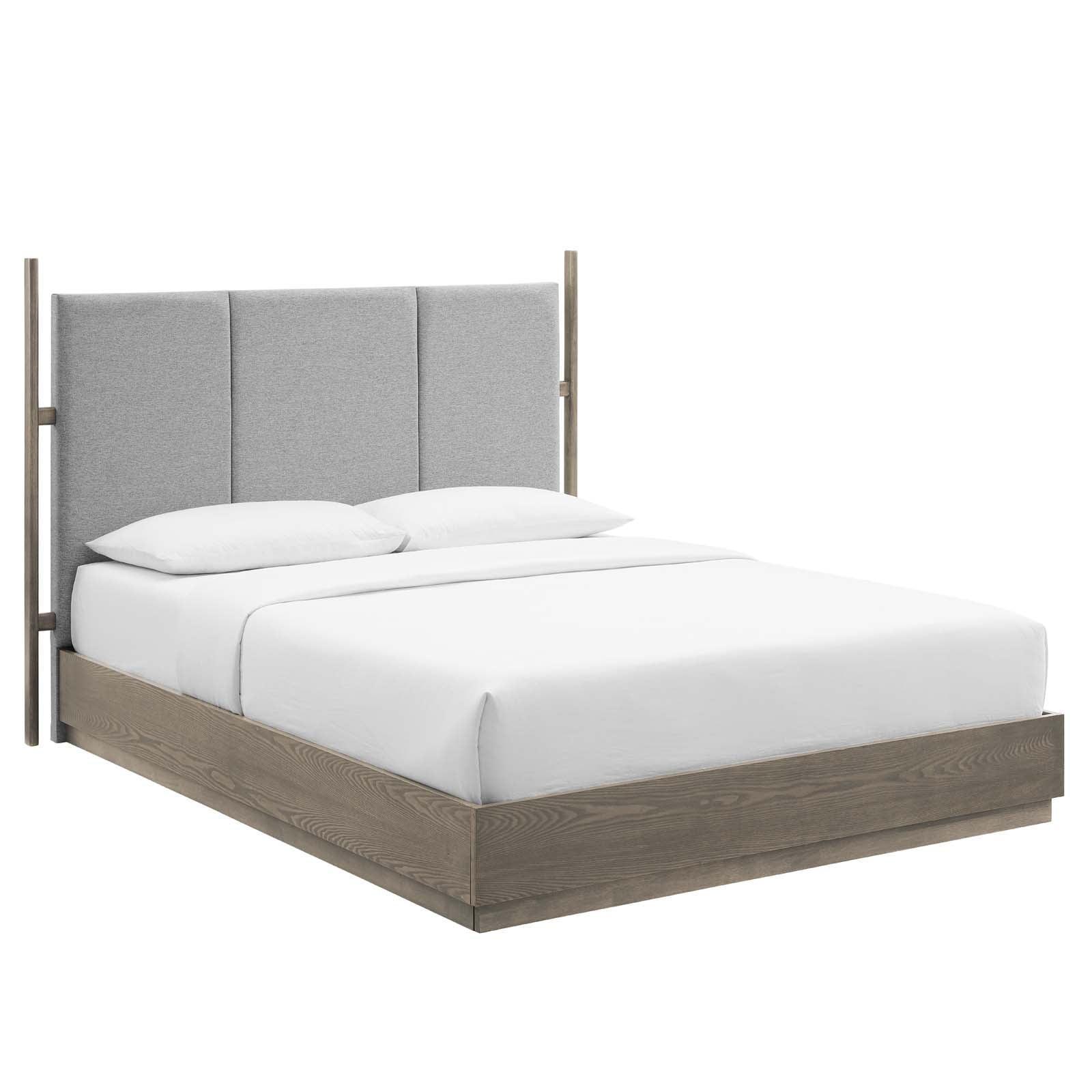 Modway Merritt Upholstered Queen Platform Bed FredCo