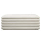 Modway Mezzo Boucle Upholstered Storage Bench FredCo