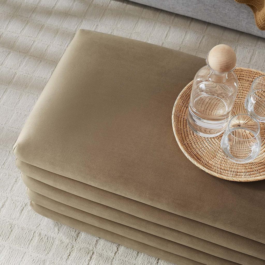 Modway Mezzo Upholstered Performance Velvet Storage Bench FredCo