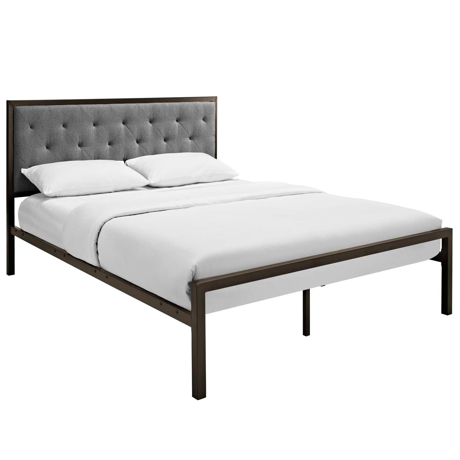 Modway Mia Queen Fabric Bed FredCo