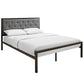 Modway Mia Queen Fabric Bed FredCo