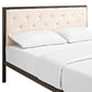 Modway Mia Queen Fabric Bed FredCo