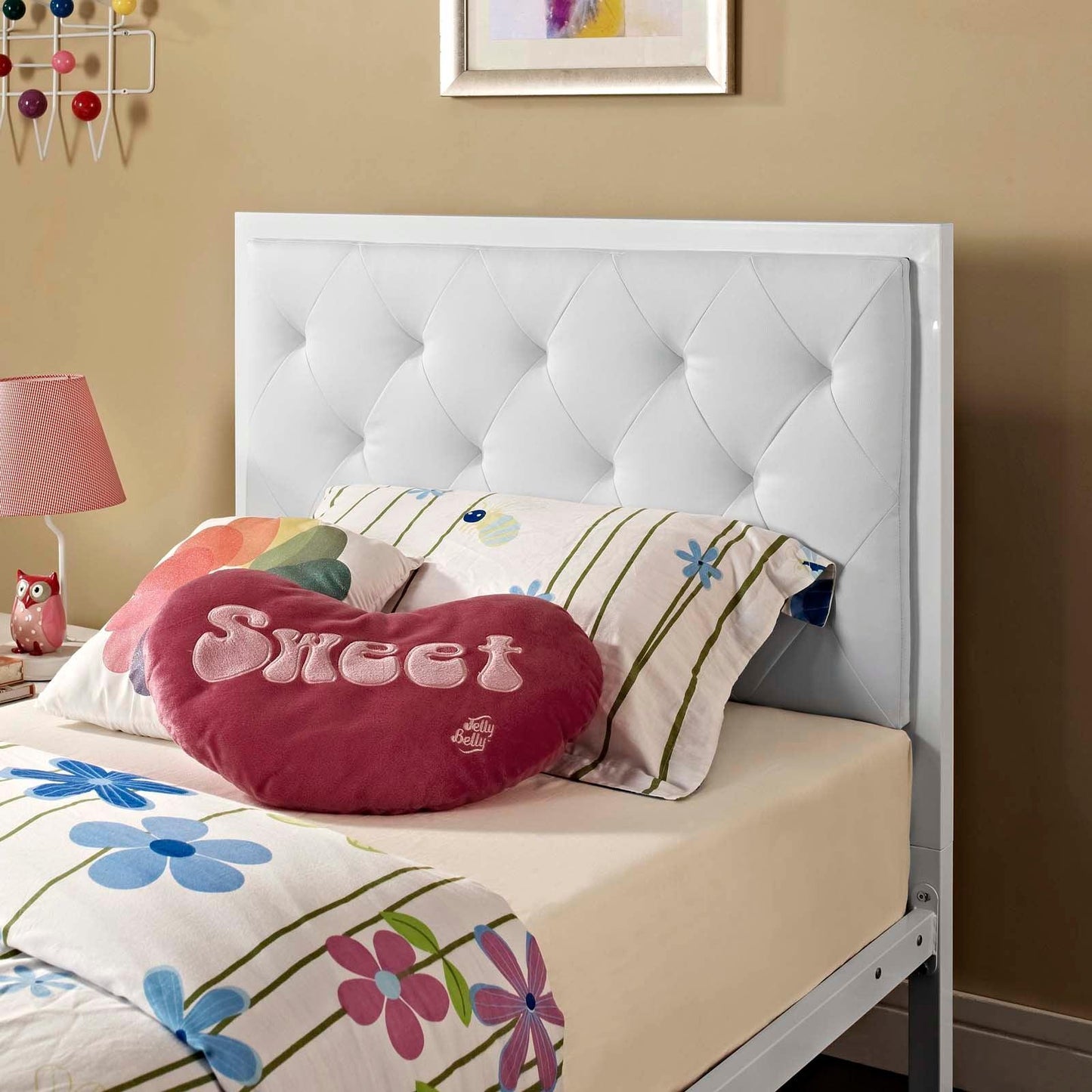 Modway Mia Twin Vinyl Bed FredCo
