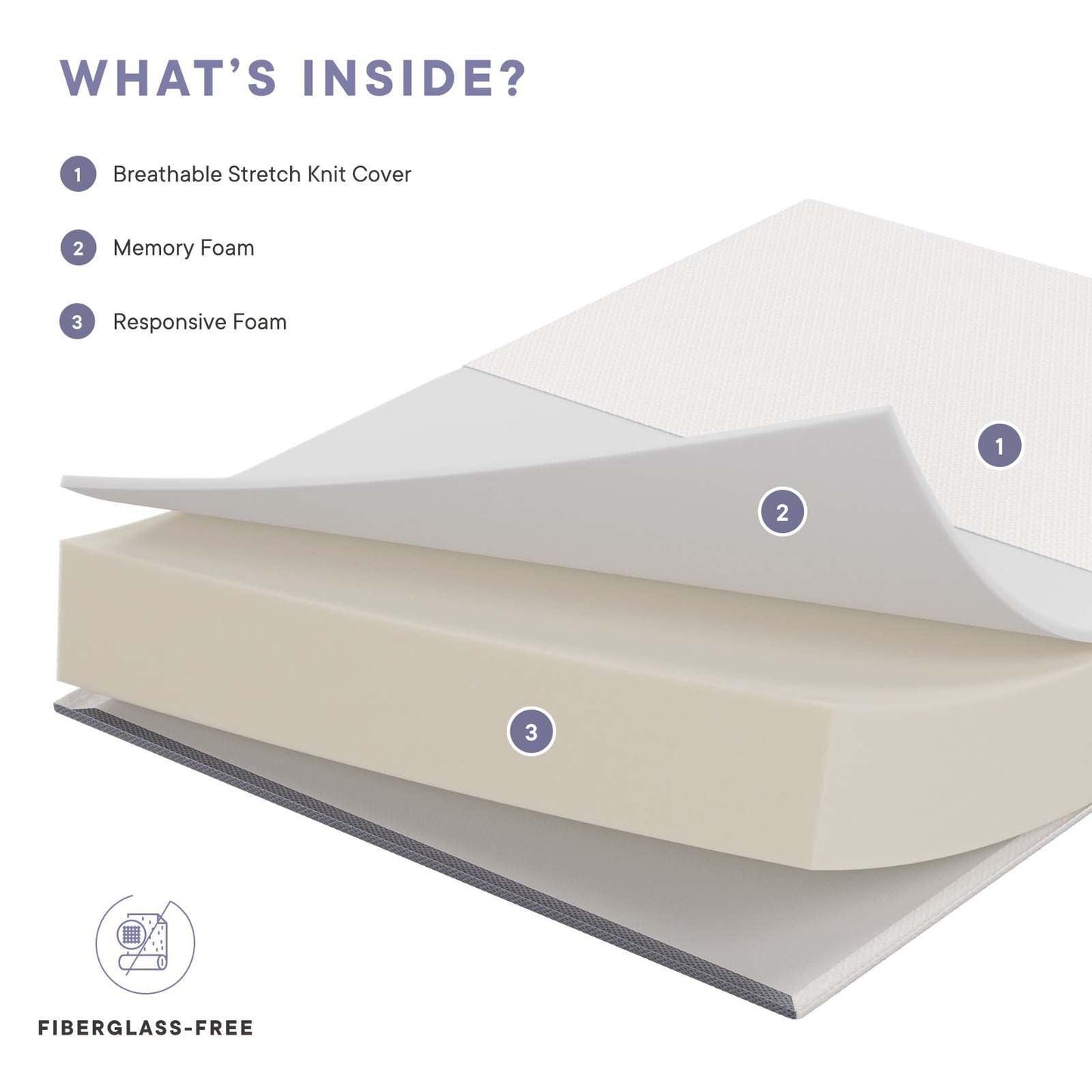 Modway Mila 10" Queen Mattress FredCo