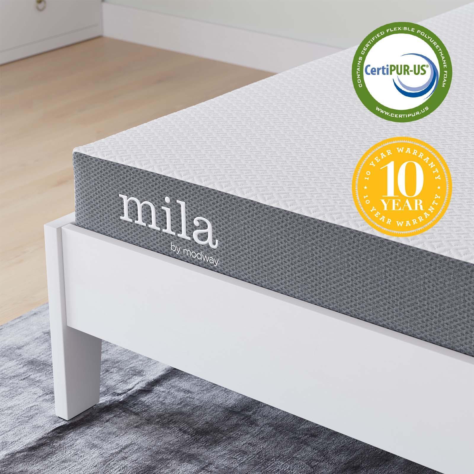 Modway Mila 6" Full XL Mattress FredCo
