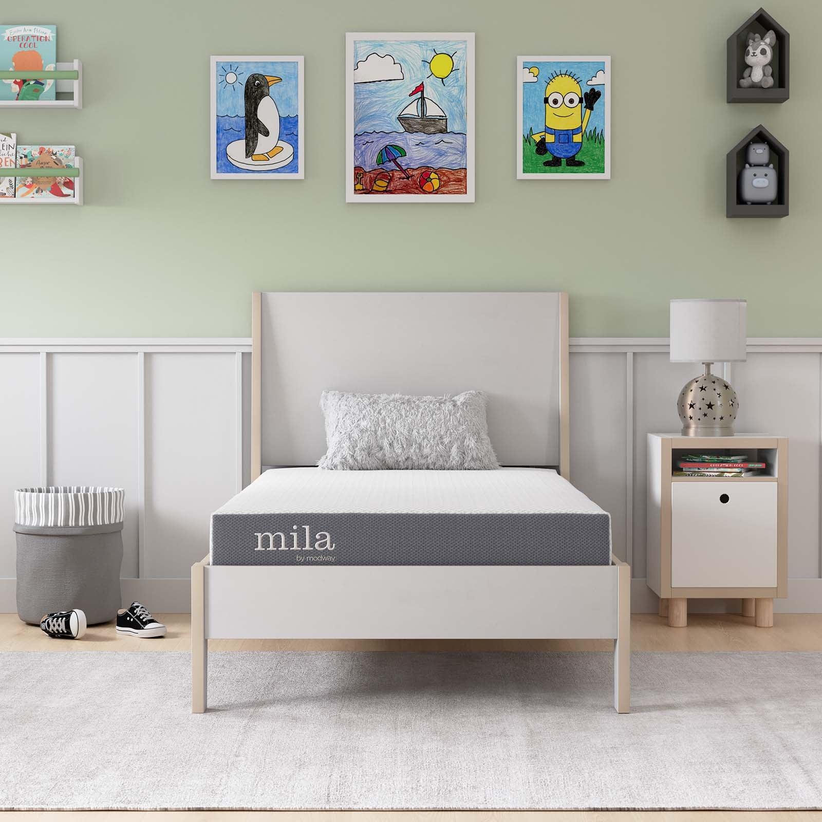 Modway Mila 6" Narrow Twin Mattress FredCo