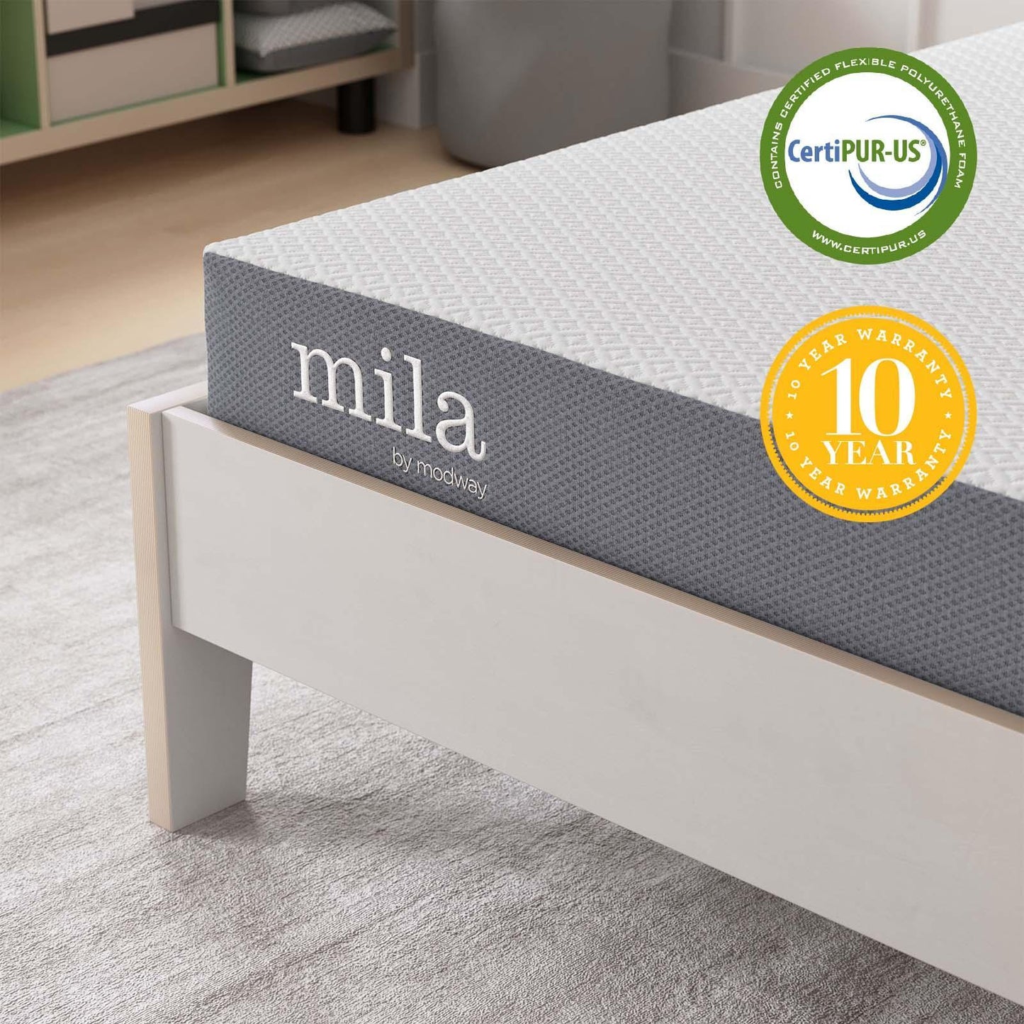 Modway Mila 6" Twin Mattress FredCo