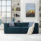 Modway Mingle 2 Piece Upholstered Fabric Sectional Sofa Set FredCo