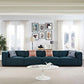 Modway Mingle 4 Piece Upholstered Fabric Sectional Sofa Set, EEI-2829 FredCo