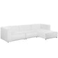 Modway Mingle 4 Piece Upholstered Fabric Sectional Sofa Set, EEI-2831 FredCo