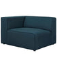 Modway Mingle 7 Piece Upholstered Fabric Sectional Sofa Set FredCo