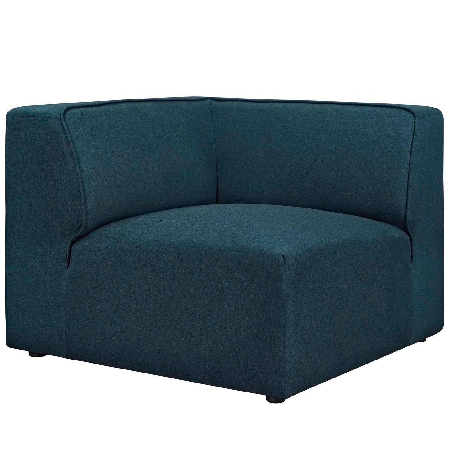 Modway Mingle 7 Piece Upholstered Fabric Sectional Sofa Set FredCo