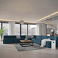 Modway Mingle 7 Piece Upholstered Fabric Sectional Sofa Set, EEI-2841 FredCo