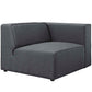 Modway Mingle Fabric Right-Facing Sofa FredCo