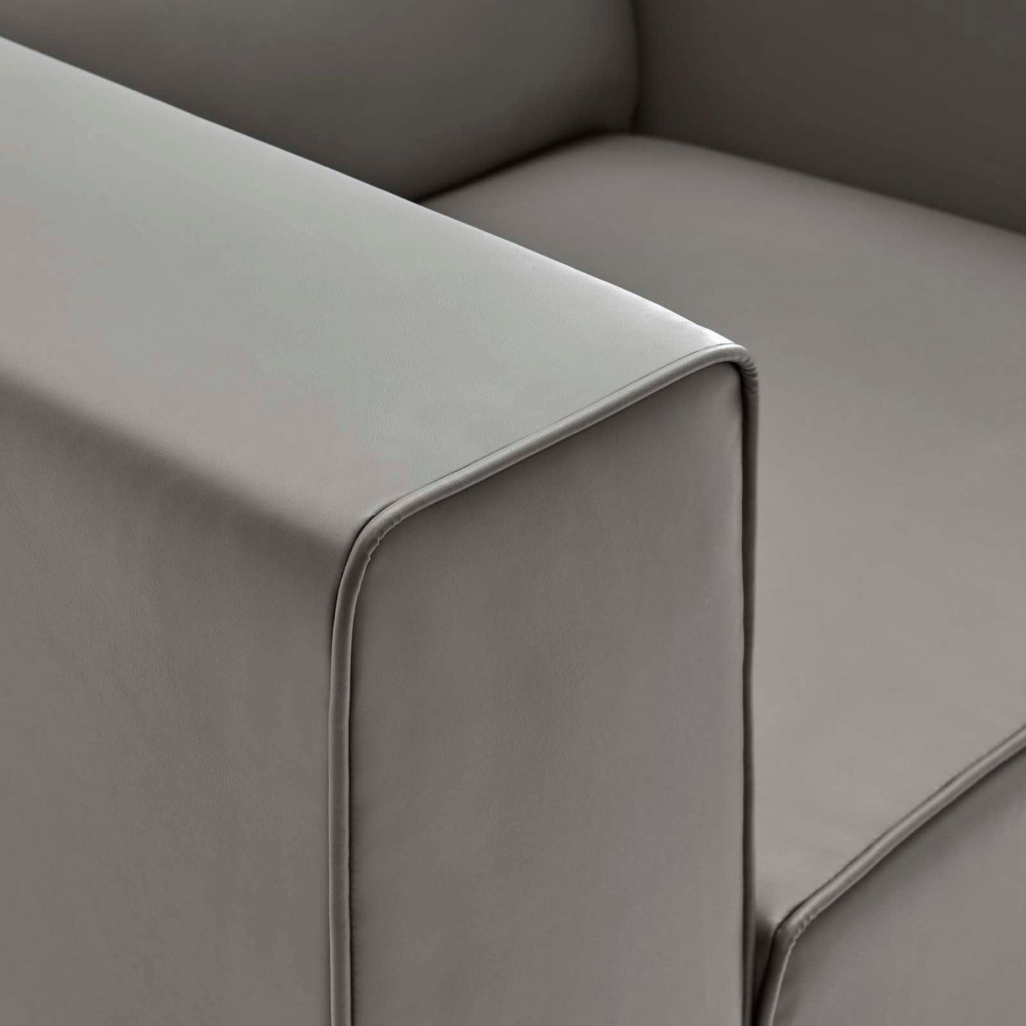 Modway Mingle Vegan Leather Armchair FredCo