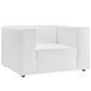 Modway Mingle Vegan Leather Armchair FredCo