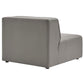 Modway Mingle Vegan Leather Armless Chair FredCo