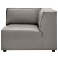Modway Mingle Vegan Leather Corner Chair FredCo