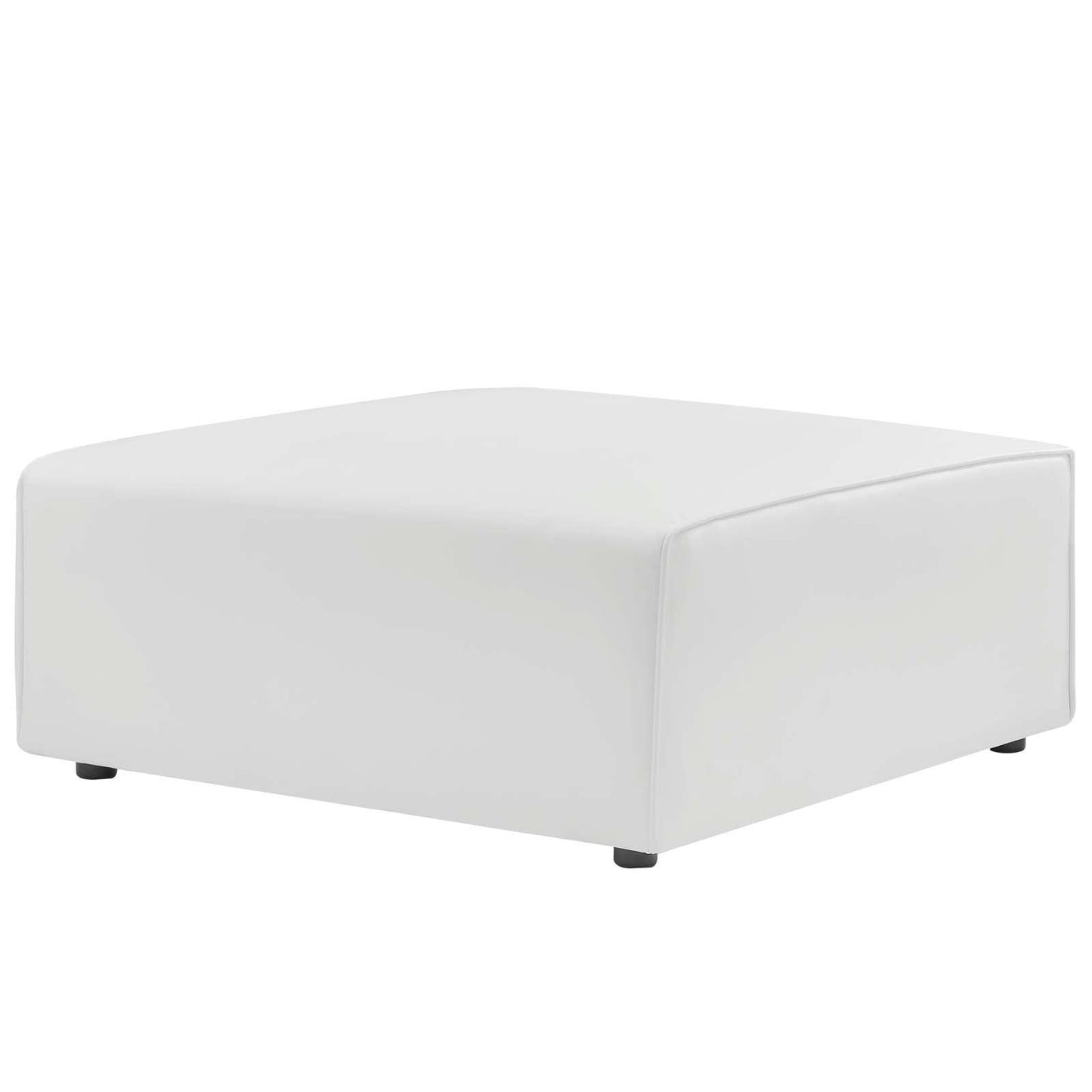Modway Mingle Vegan Leather Ottoman FredCo